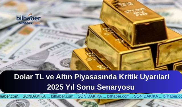 Dolar TL ve Altın Piyasasında Kritik Uyarılar! 2025 Yıl Sonu Senaryosu