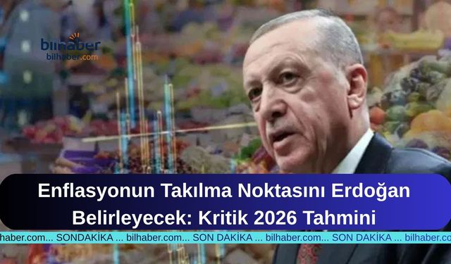 Enflasyonun Takılma Noktasını Erdoğan Belirleyecek: Kritik 2026 Tahmini