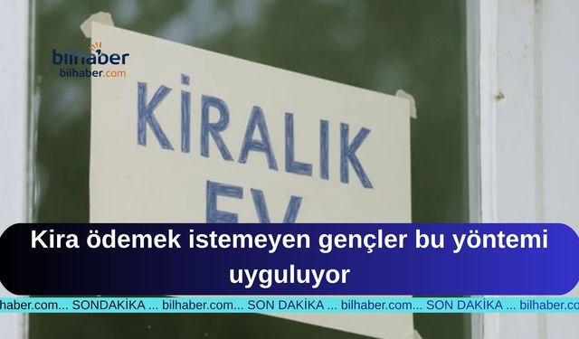 Kira Yükünden Kurtulmak İçin Gençler Otellere Taşınıyor