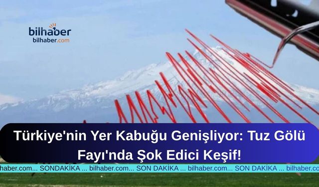 Türkiye'nin Yer Kabuğu Genişliyor: Tuz Gölü Fayı'nda Şok Edici Keşif!