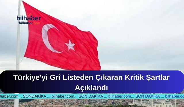 Türkiye'yi Gri Listeden Çıkaran Kritik Şartlar Açıklandı