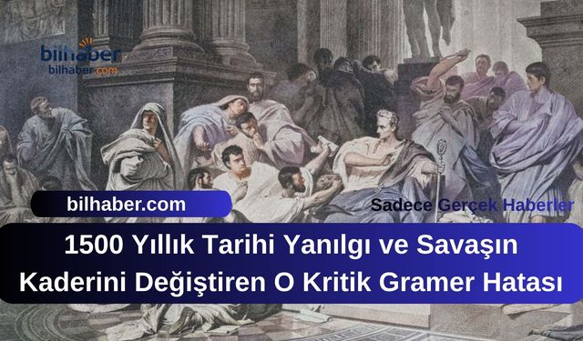 1500 Yıllık Tarihi Yanılgı ve Savaşın Kaderini Değiştiren O Kritik Gramer Hatası