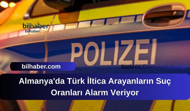 Almanya'da Türk İltica Arayanların Suç Oranları Alarm Veriyor