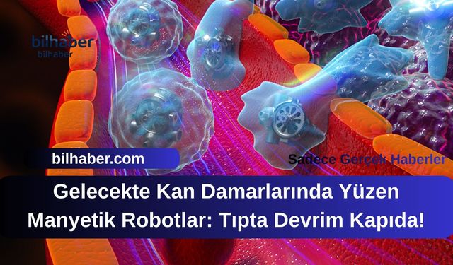 Gelecekte Kan Damarlarında Yüzen Manyetik Robotlar: Tıpta Devrim Kapıda!