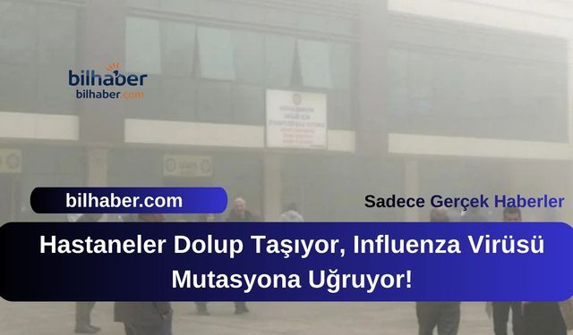 Hastaneler Dolup Taşıyor, Influenza Virüsü Mutasyona Uğruyor!