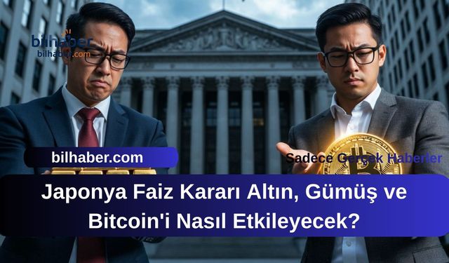 Japonya Faiz Kararı Altın, Gümüş ve Bitcoin'i Nasıl Etkileyecek?