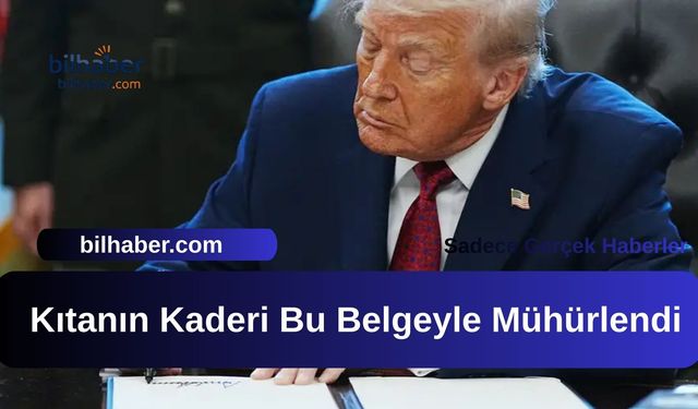 Kıtanın Kaderi Bu Belgeyle Mühürlendi