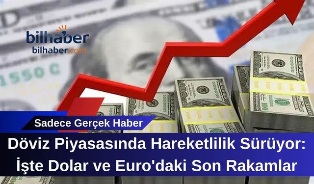 Döviz Piyasasında Hareketlilik Sürüyor: İşte Dolar ve Euro'daki Son Rakamlar