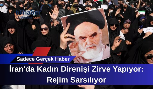 İran'da Kadın Direnişi Zirve Yapıyor: Rejim Sarsılıyor