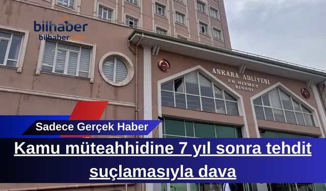 Kamu Müteahhidi Tehdit Davası: Ses Kaydı Gündemde