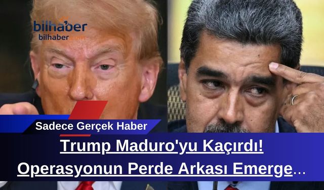 Trump Maduro'yu Kaçırdı! Operasyonun Perde Arkası Emerge Ediyor
