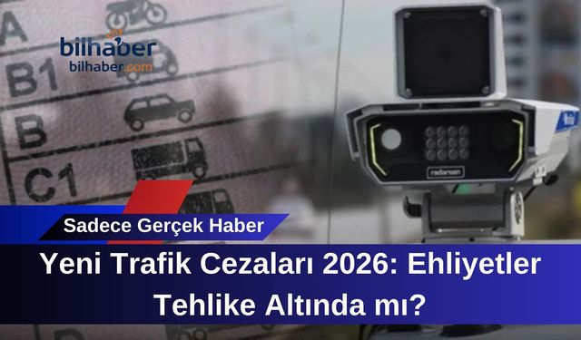 Yeni Trafik Cezaları 2026: Ehliyetler Tehlike Altında mı?