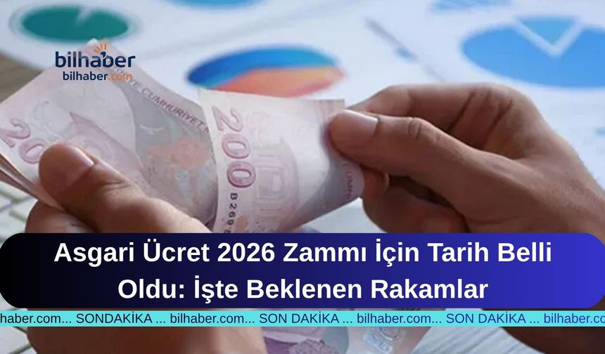 Asgari Ücret 2026 Zammı İçin Tarih Belli Oldu: İşte Beklenen Rakamlar