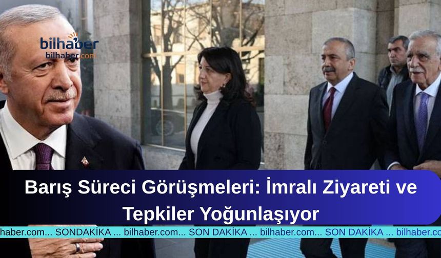 Barış Süreci Görüşmeleri: İmralı Ziyareti ve Tepkiler Yoğunlaşıyor
