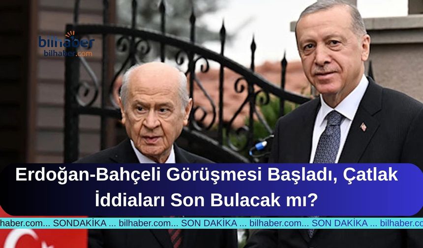 Erdoğan-Bahçeli Görüşmesi Başladı, Çatlak İddiaları Son Bulacak mı?
