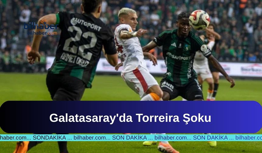 Galatasaray'da Torreira Şoku