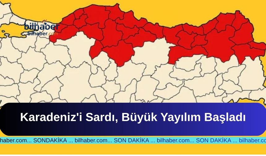 Karadeniz'i Sardı, Büyük Yayılım Başladı