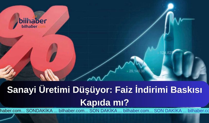 Sanayi Üretimi Düşüyor: Faiz İndirimi Baskısı Kapıda mı?