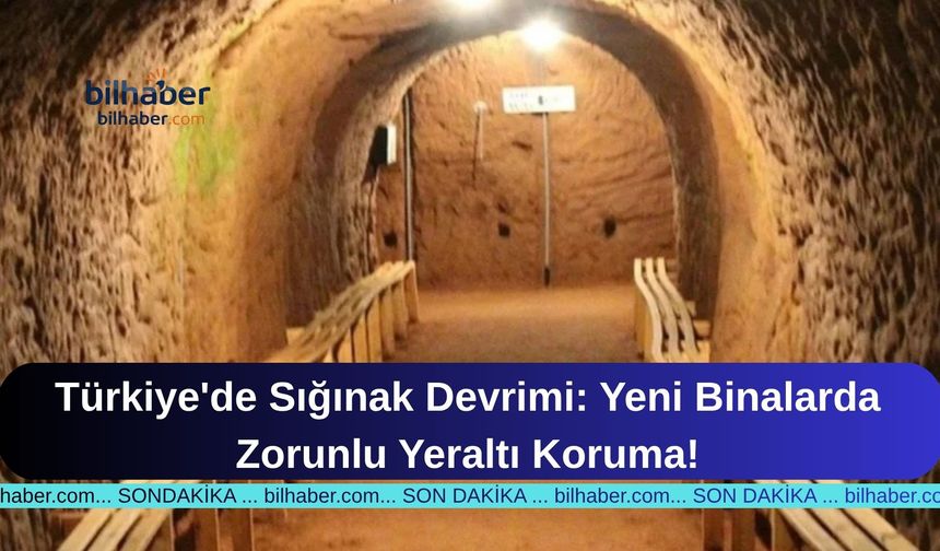 Türkiye'de Sığınak Devrimi: Yeni Binalarda Zorunlu Yeraltı Koruma!
