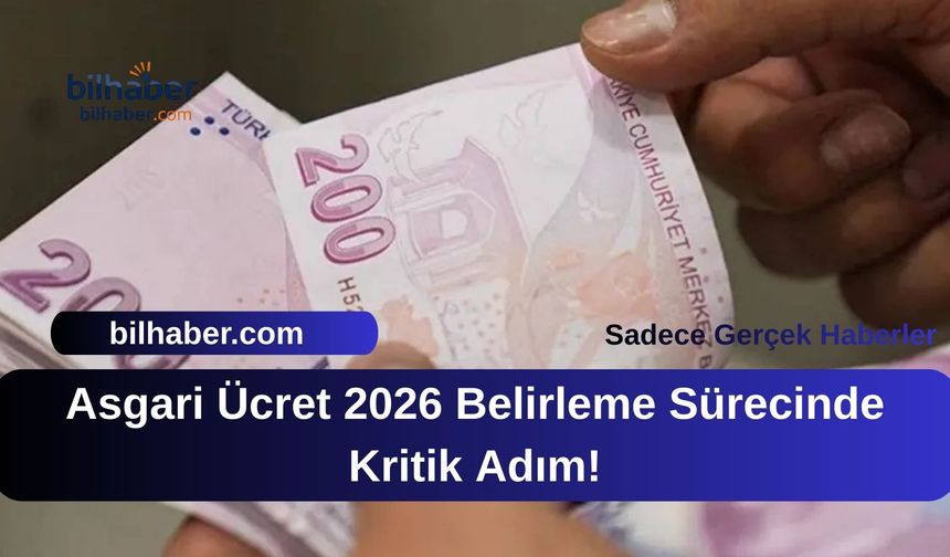 Asgari Ücret 2026 Belirleme Sürecinde Kritik Adım!