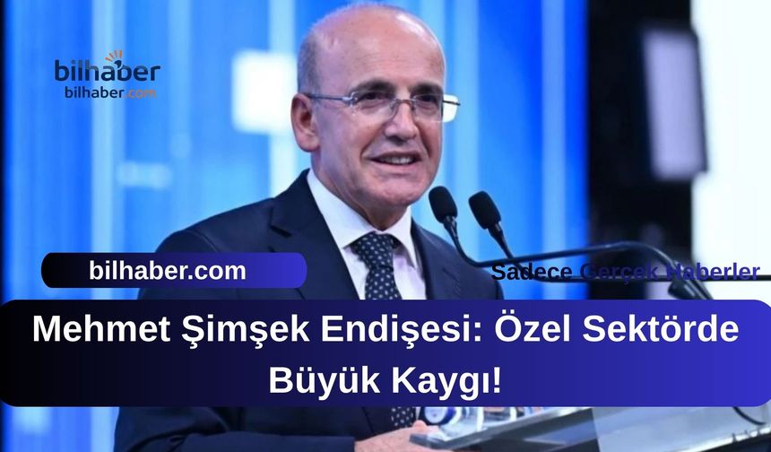 Mehmet Şimşek Endişesi: Özel Sektörde Büyük Kaygı!