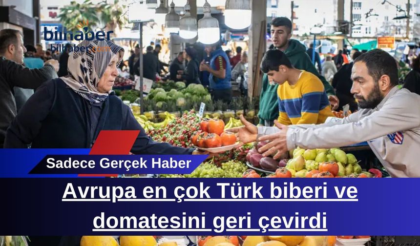 AB Pestisit Uyarısı: Biber ve Domates Rekor Kırdı