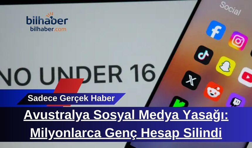 Avustralya Sosyal Medya Yasağı: Milyonlarca Genç Hesap Silindi